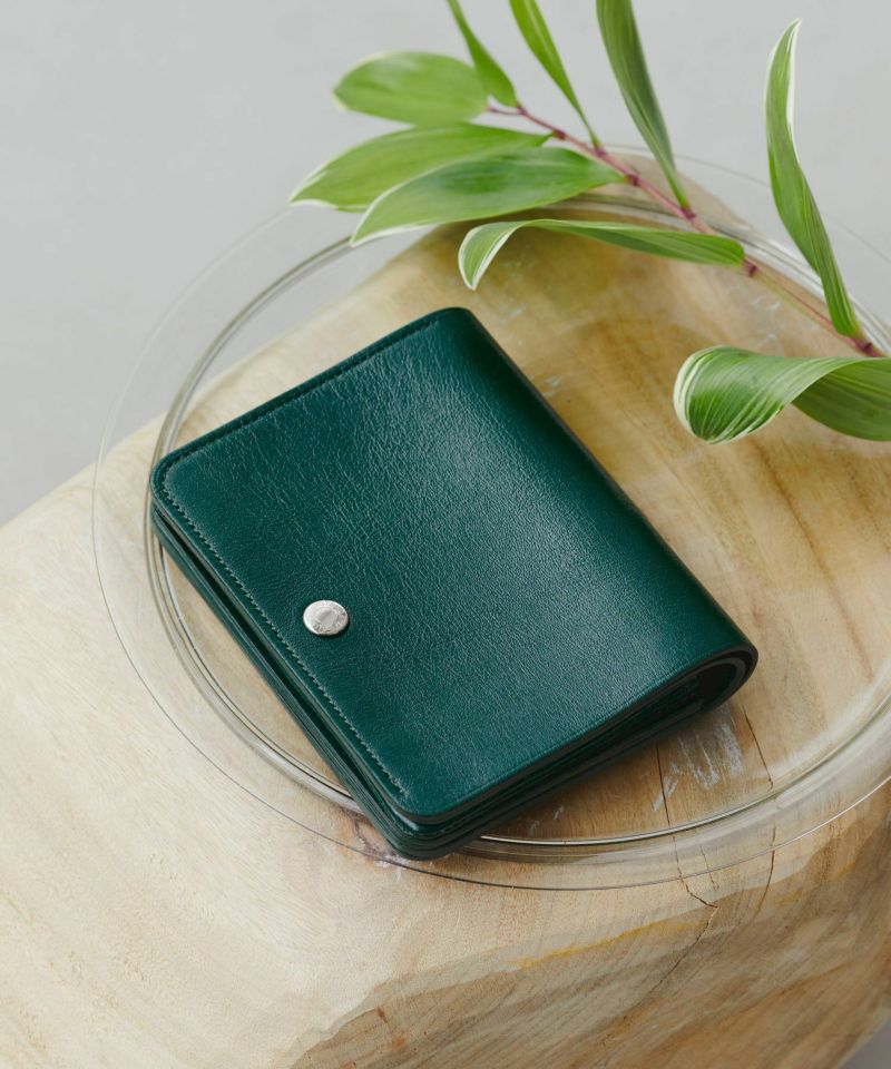 Standard Supply Billfold Flap Wallet, Dark Green