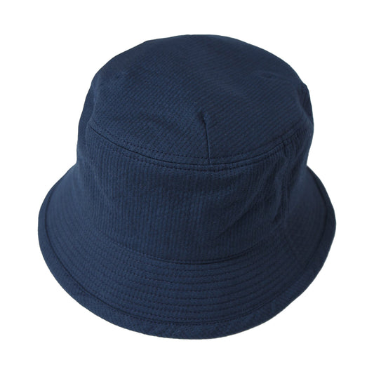 Stitch Dobby Bucket Hat, Navy
