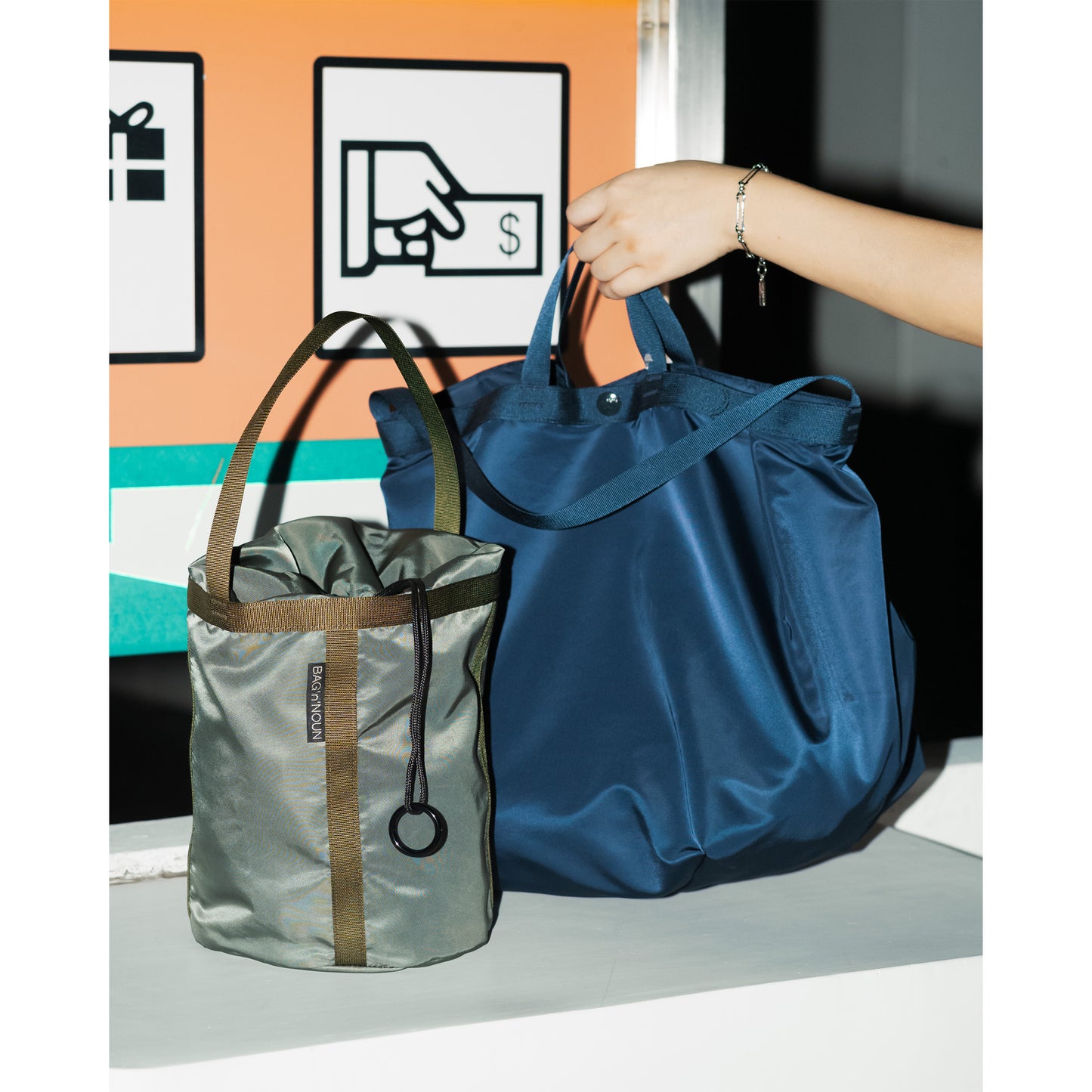 Shopping Mil M, Navy