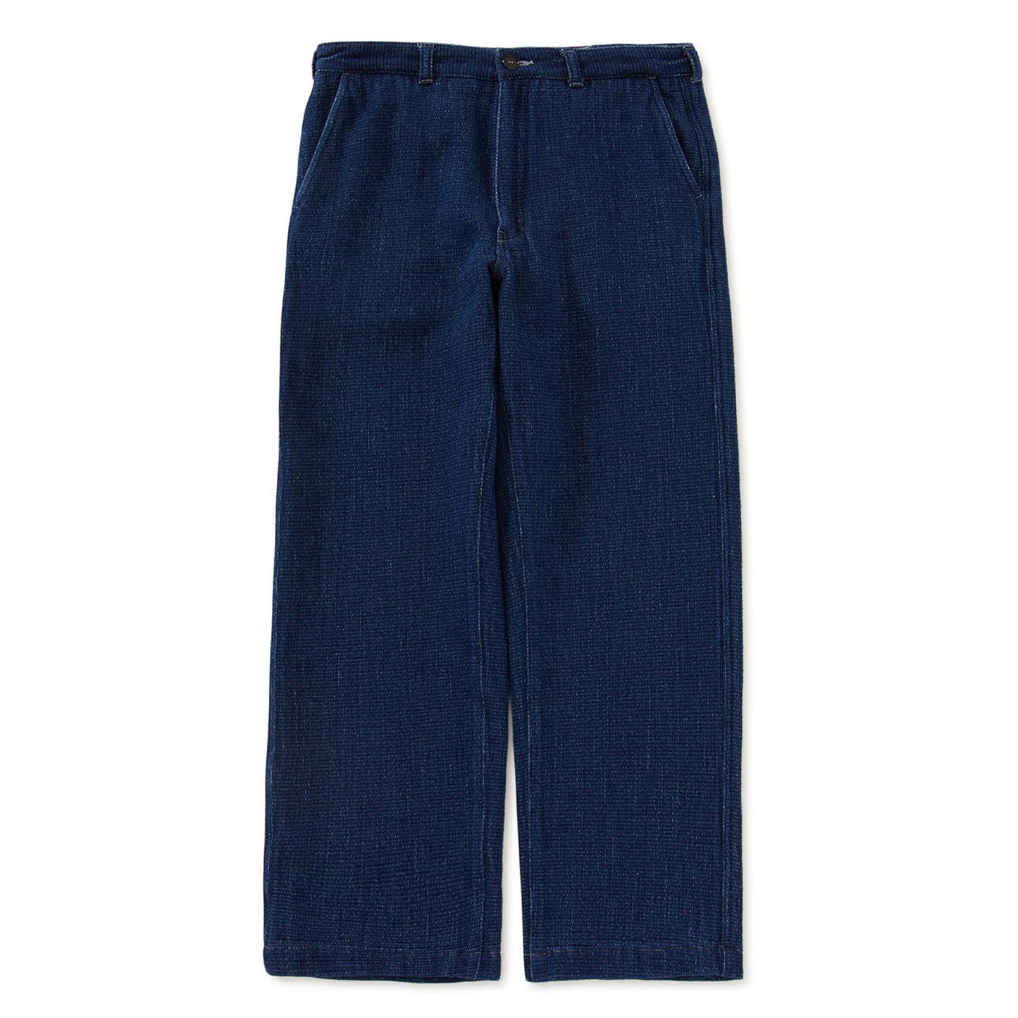 Men's Woven Flow Jacquard Denim French Work Pants