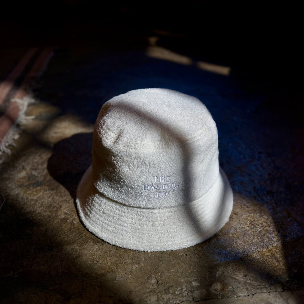 Pile Trucker Hat, White