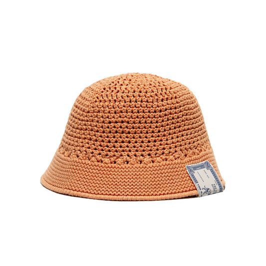 Cotton Knit Hat, Orange