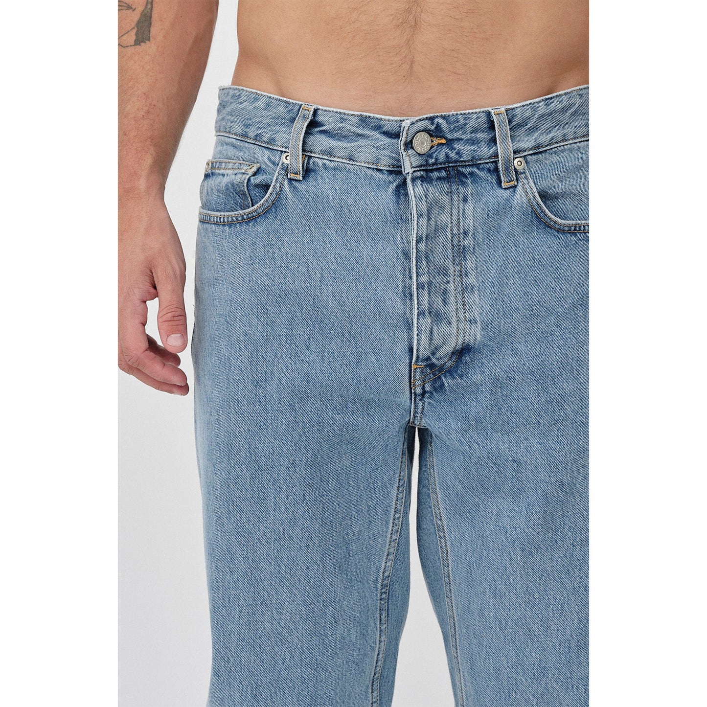 Men's Ben, Distressed Blue Italy