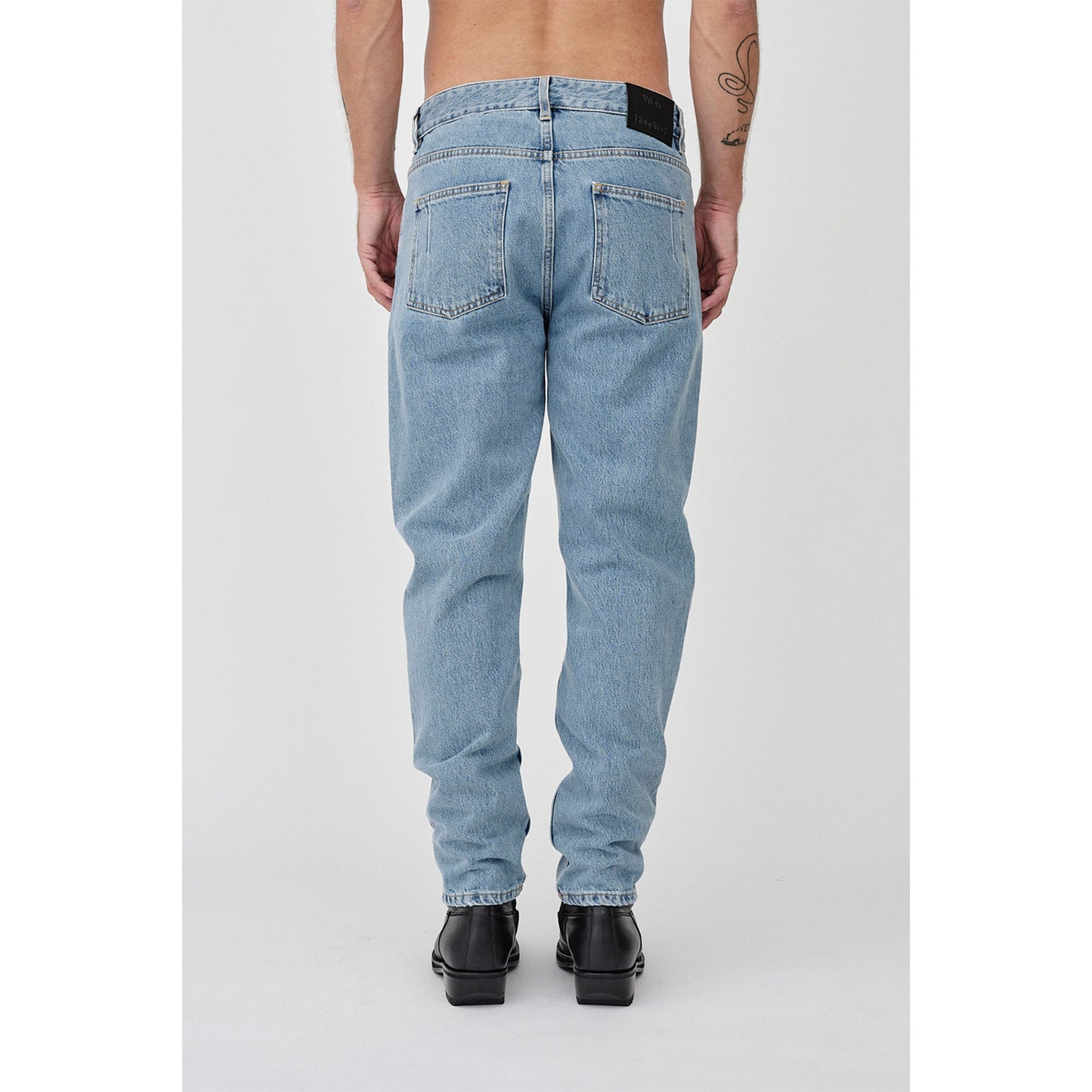 Men's Ben, Distressed Blue Italy