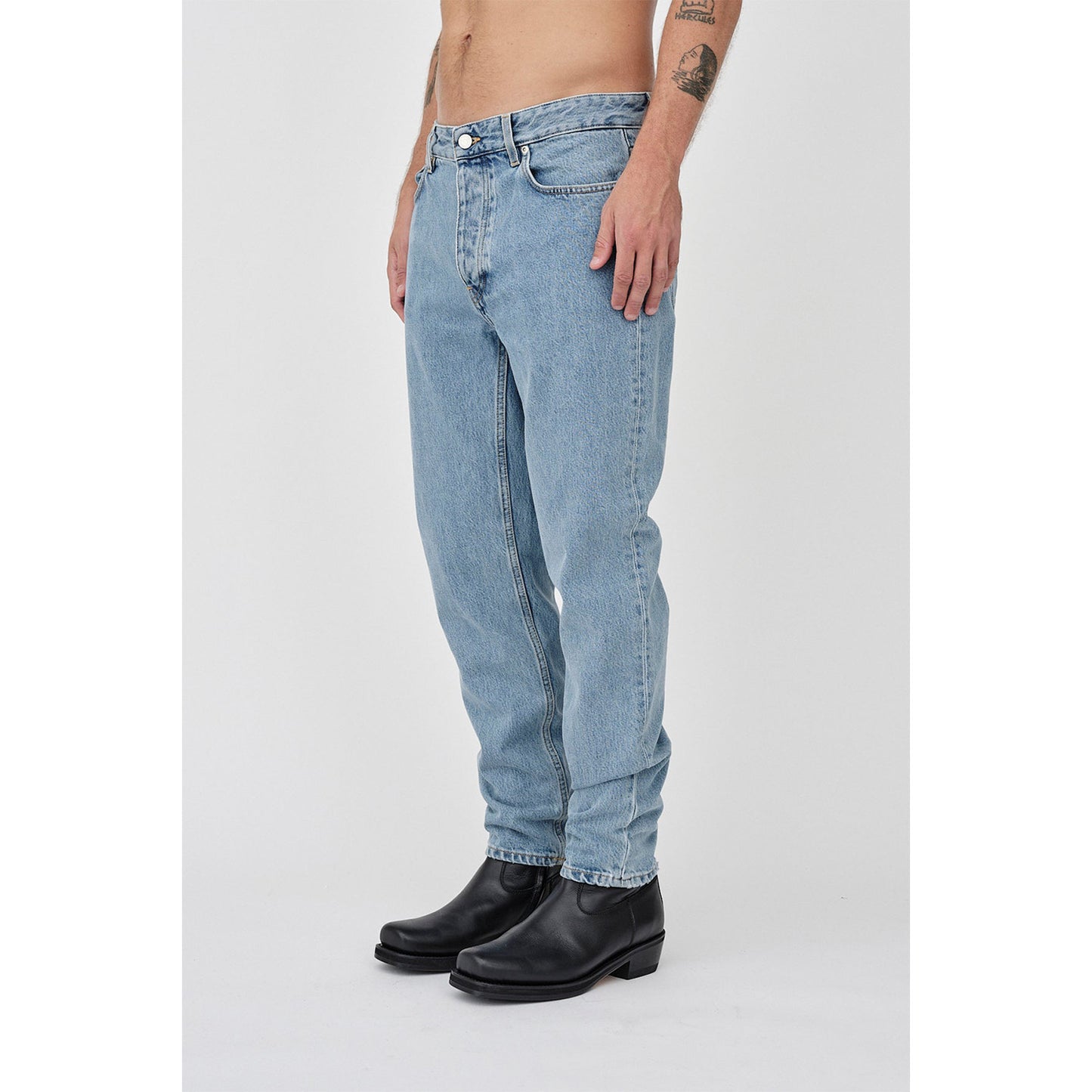 Men's Ben, Distressed Blue Italy