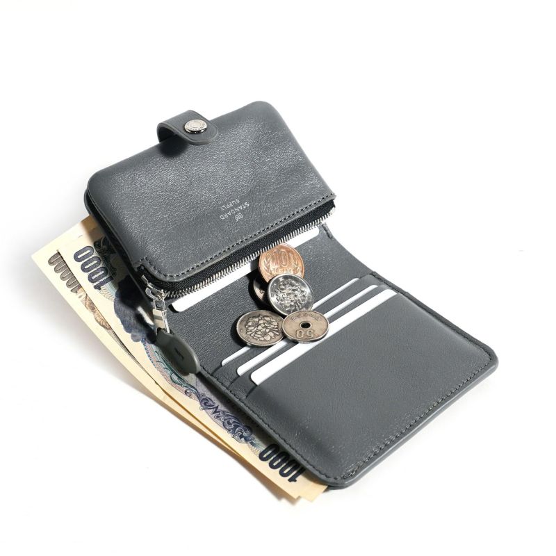 Standard Supply Snap Wallet, Black