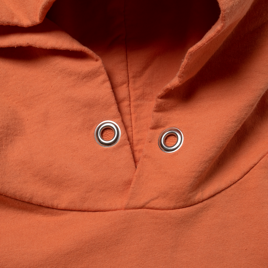 Riding High 7.5oz USA French Terry Parka, Smoke Brown