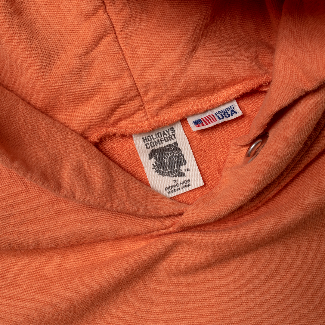 Riding High 7.5oz USA French Terry Parka, Smoke Brown