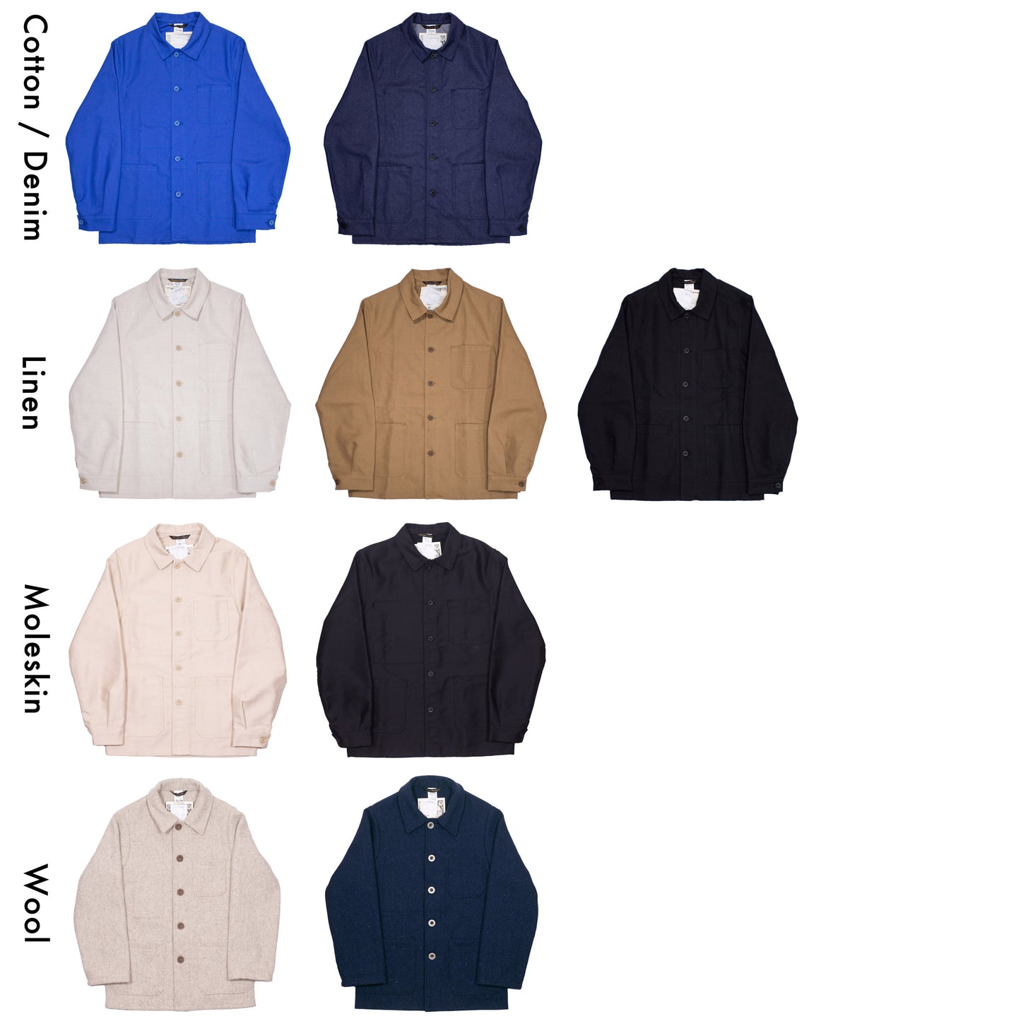 Le Laboureur Moleskin 400 Jacket, Ecru