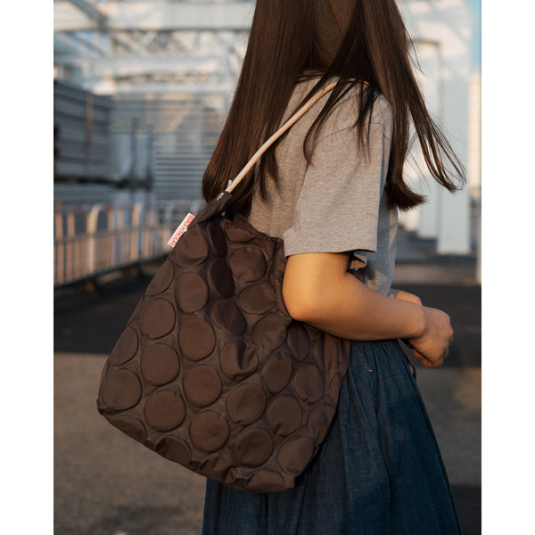 Bag'n'Noun Dots Pack Mini, Brown Peacher