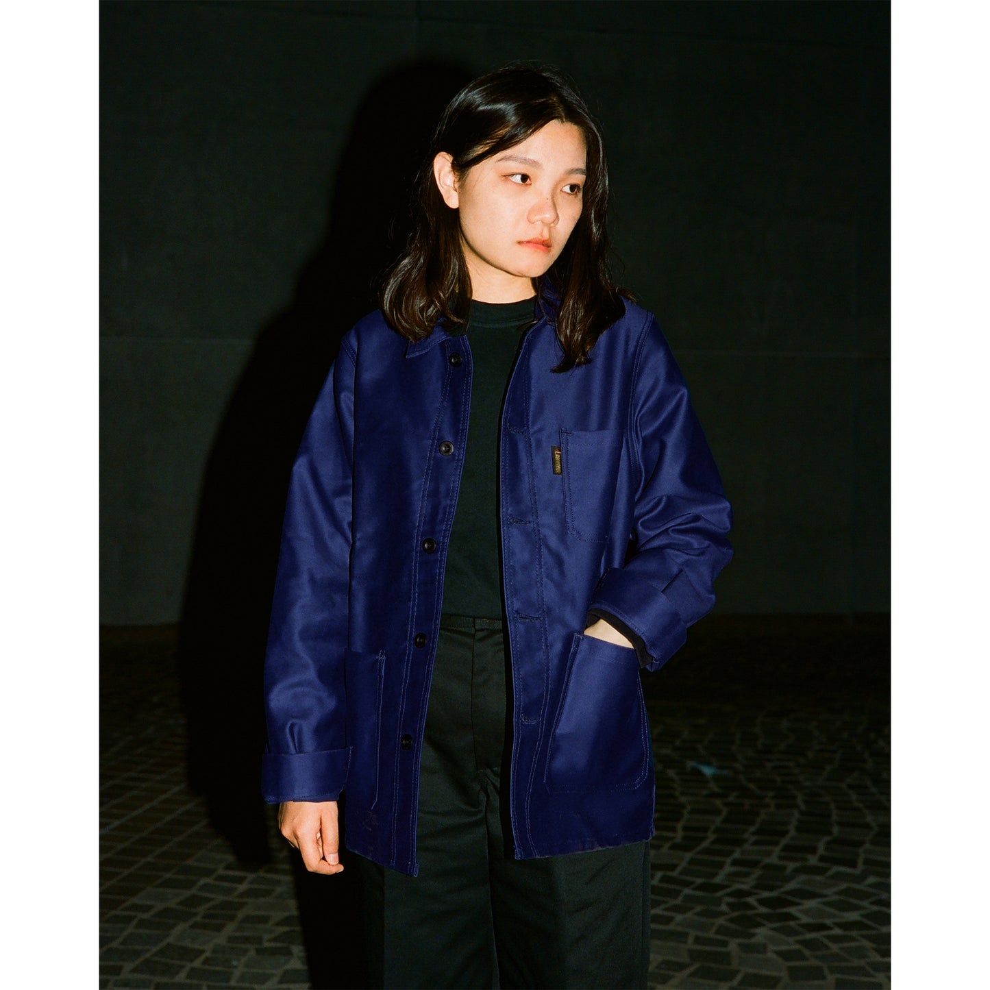 Le Laboureur Moleskin 500 Jacket, Navy