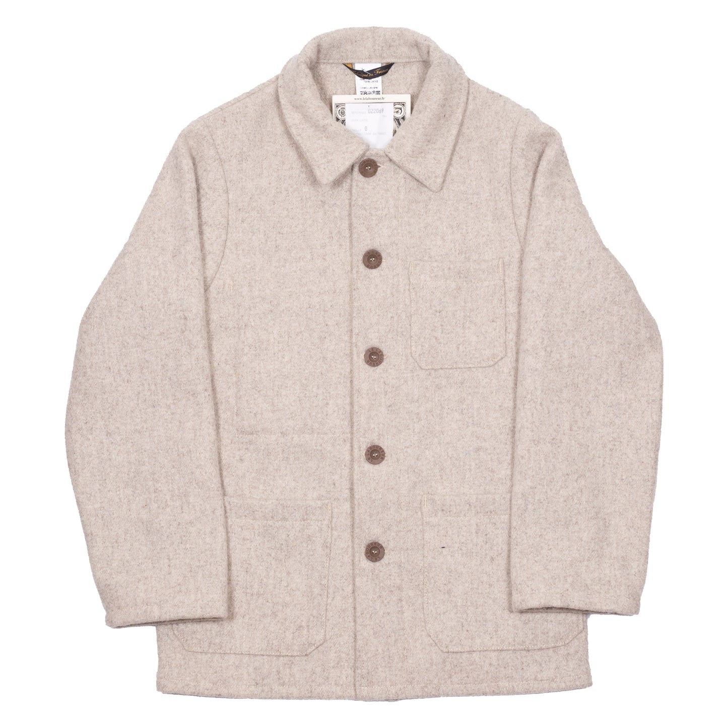 Le Laboureur Wool Jacket, Beige
