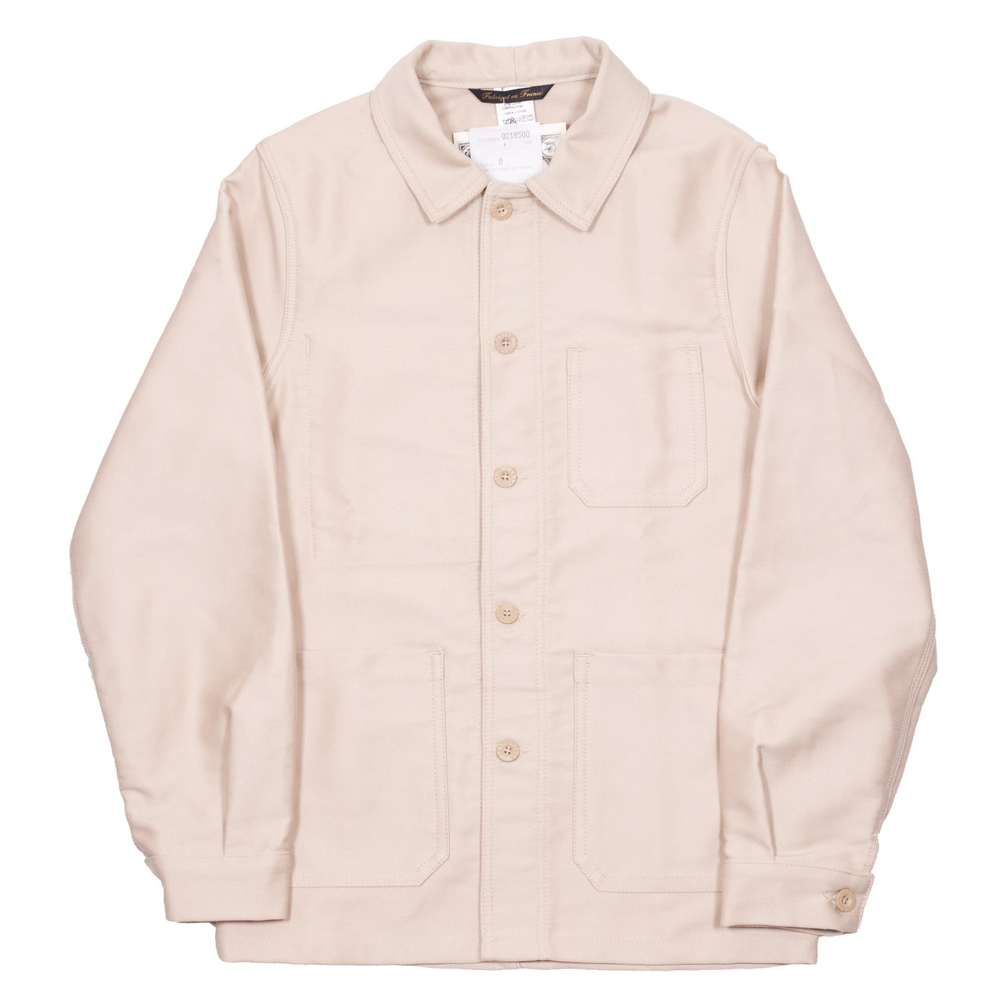 Le Laboureur Moleskin 400 Jacket, Ecru