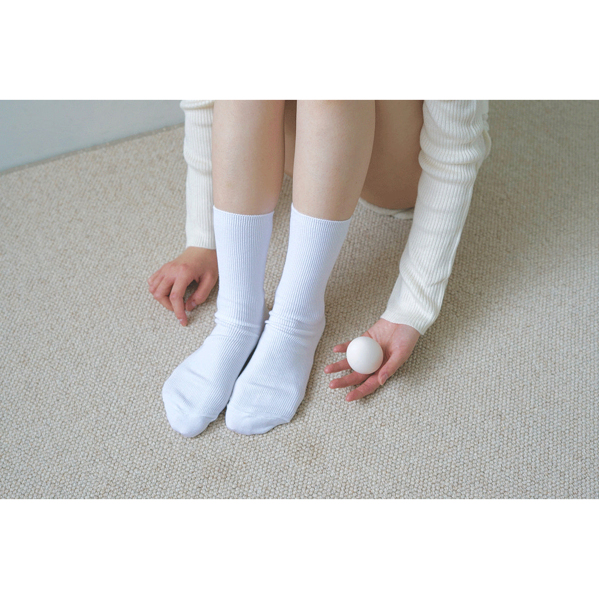 Hakne American Sea Island Cotton Socks, Black