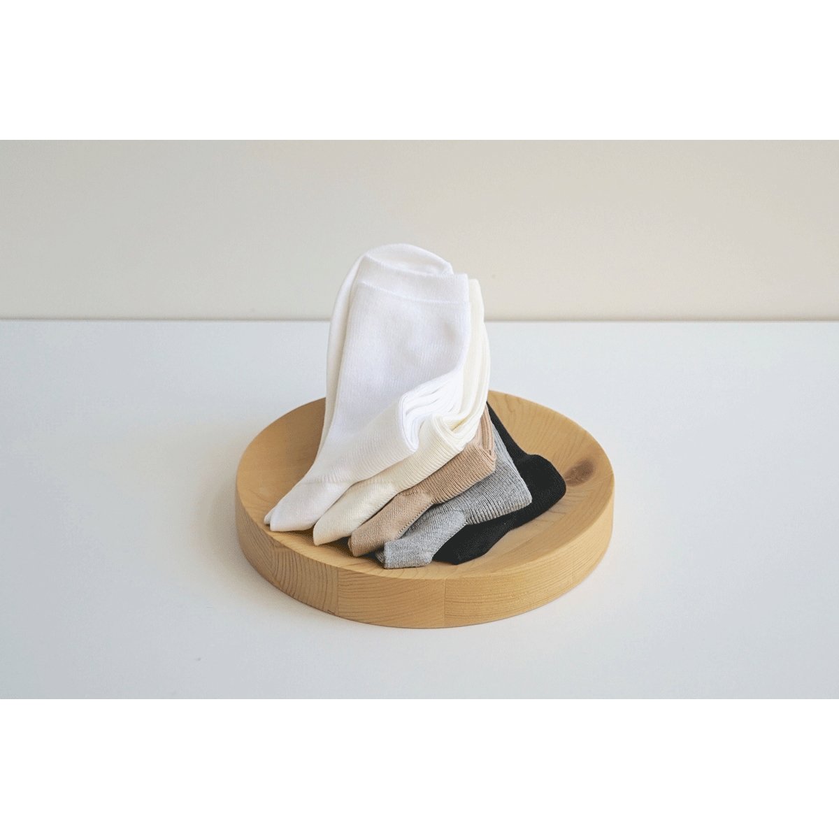 Hakne American Sea Island Cotton Socks, Beige