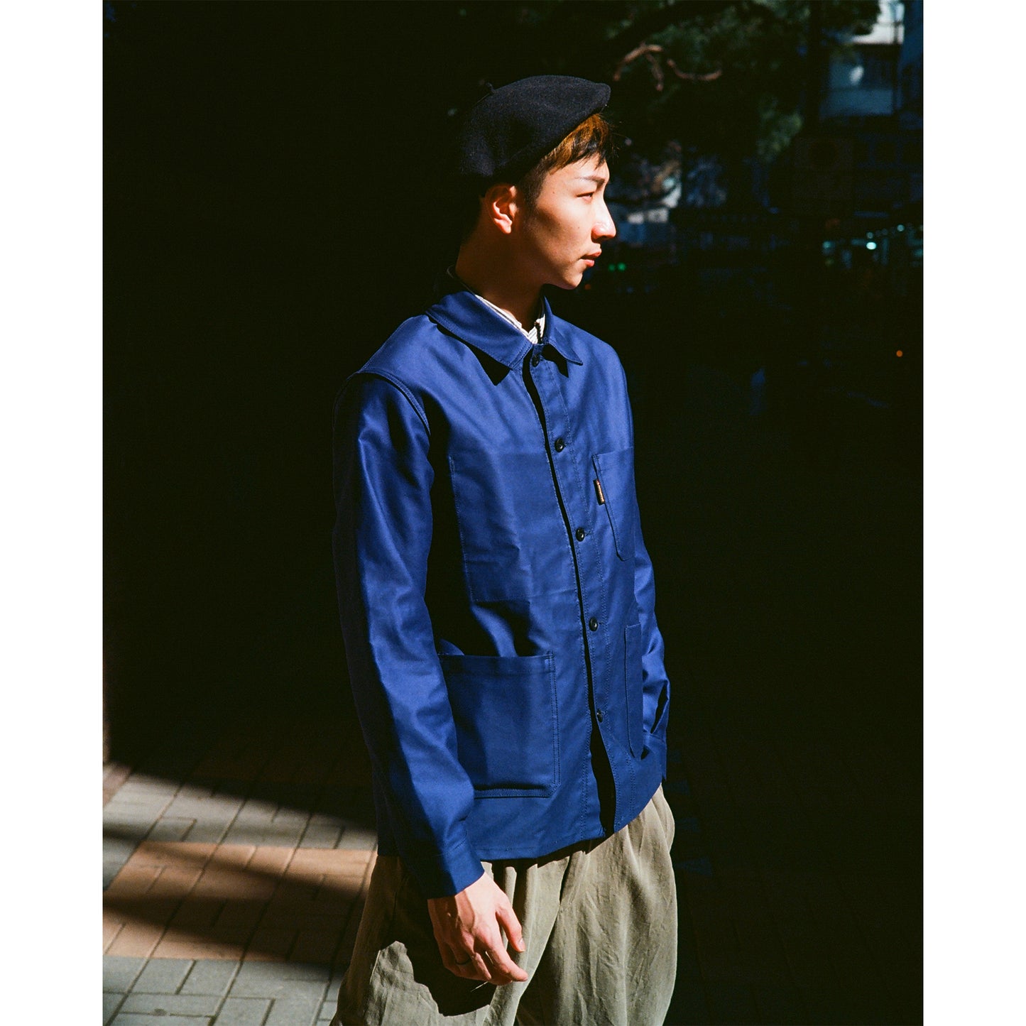 Le Laboureur Moleskin 500 Jacket, Navy