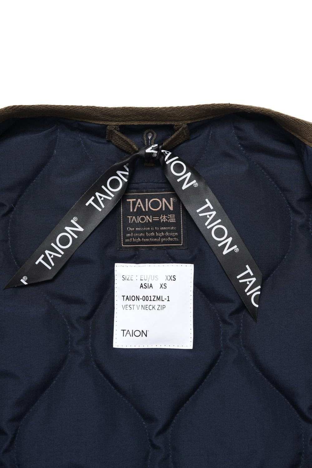 Military Zip Down Jacket, Dark Olive