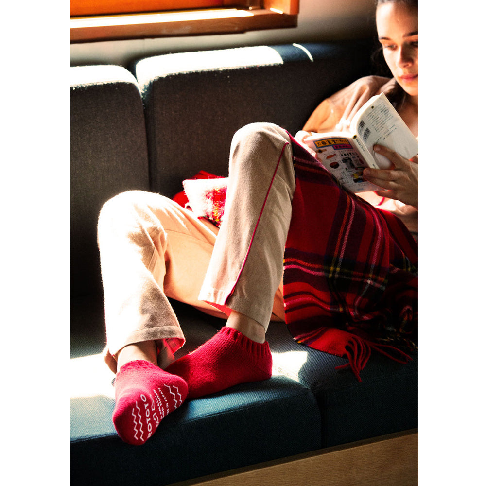 Pile Sockslipper, Mix Brown