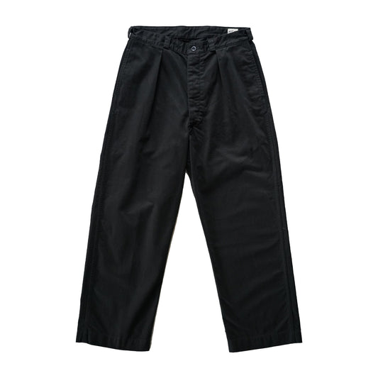 Men's M-52 French Army Trouser (Wide Fit), Black
