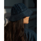 orSlow US Navy Denim Hat, One Wash