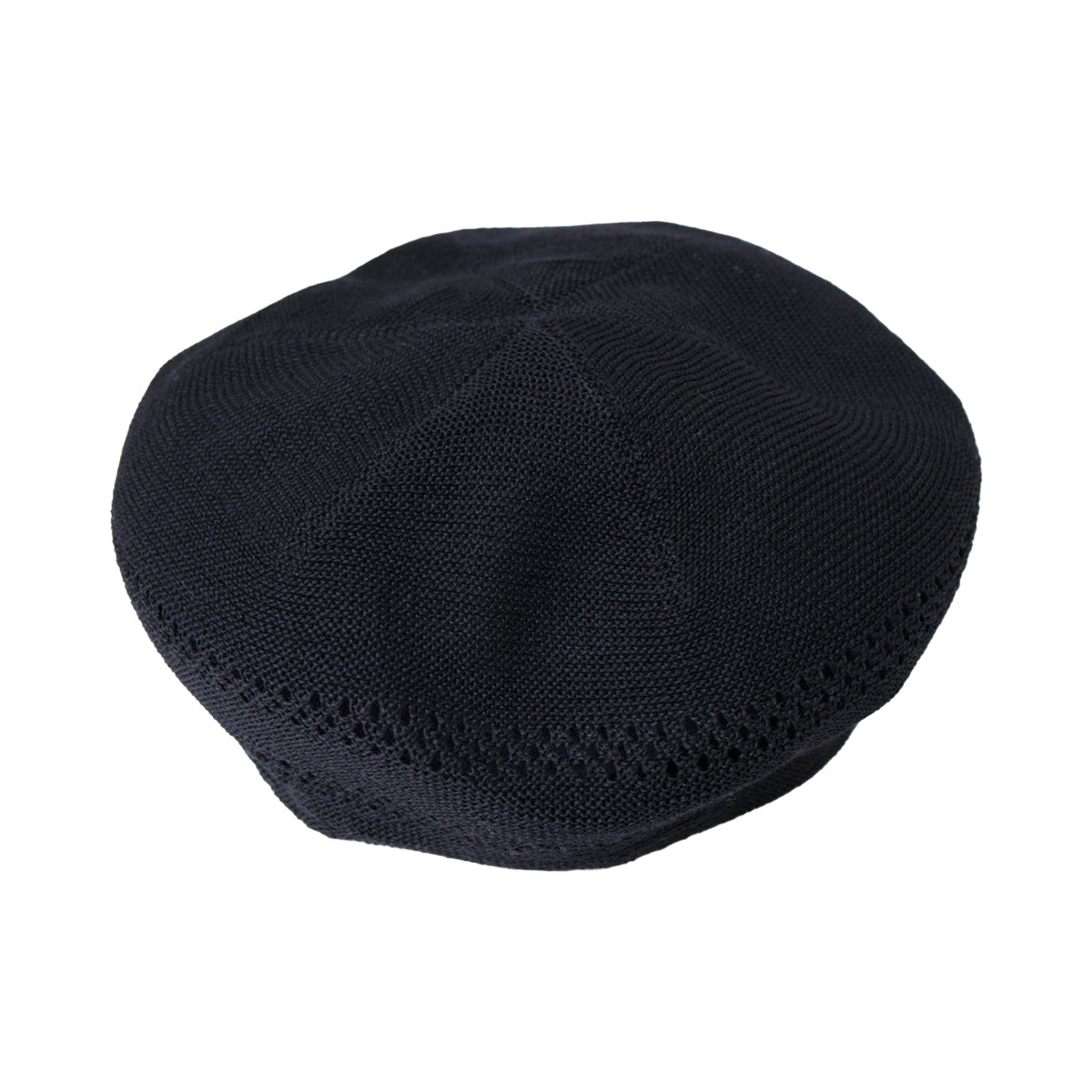 Whole Garment Single Beret, Black