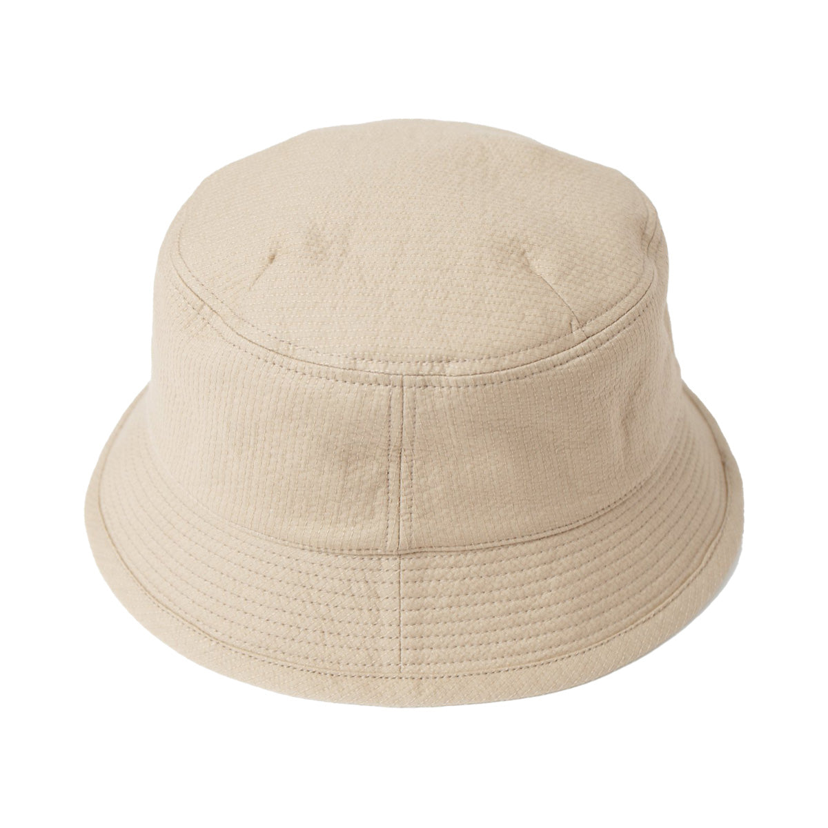 Stitch Dobby Bucket Hat, Beige