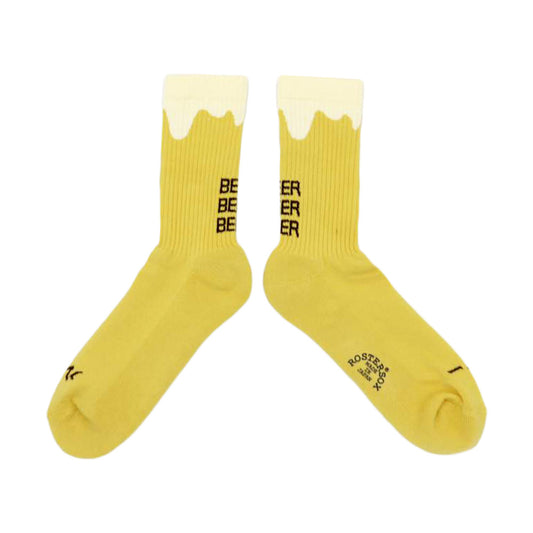 Beer Socks, Yellow