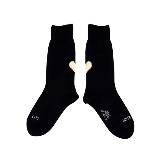 Heart by X Socks, Black