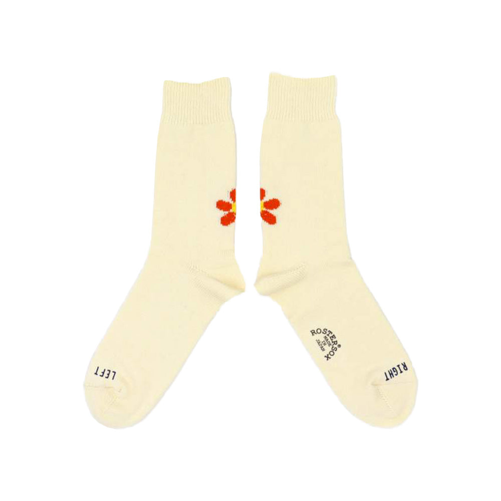 DE LA by X Socks, White