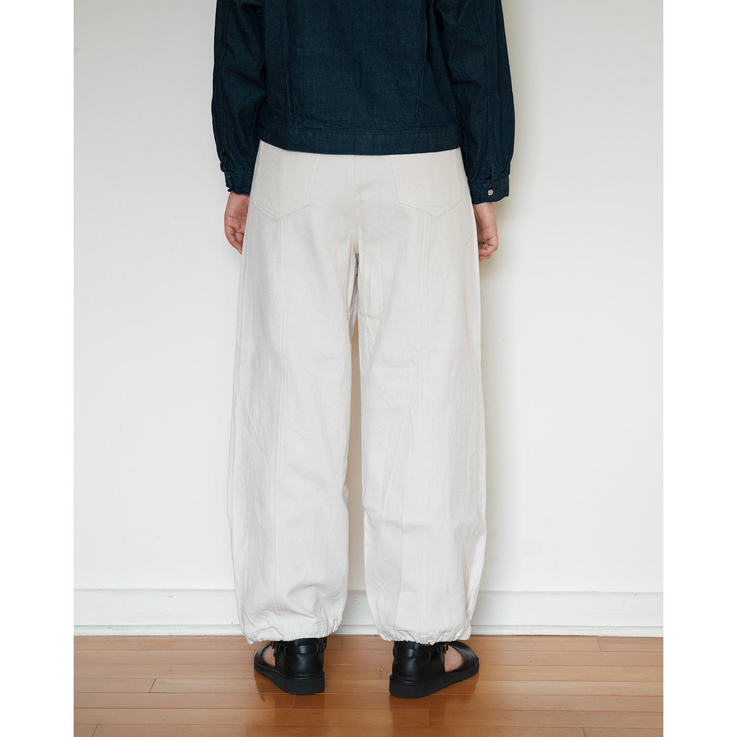 Sashiko Pants, Natural