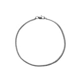 Laura Lombardi Silver Mini Omega Bracelet
