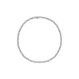 Laura Lombardi Silver Bar Chain Necklace
