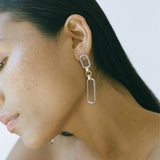 Laura Lombardi Two Tone Standza Earrings