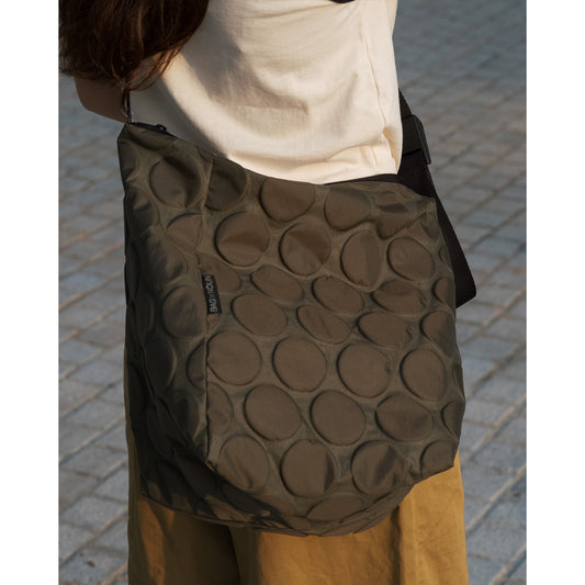 Bag'n'Noun Dots Shoulder M, Olive