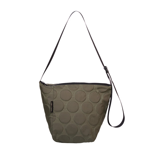 Bag'n'Noun Dots Shoulder S, Olive