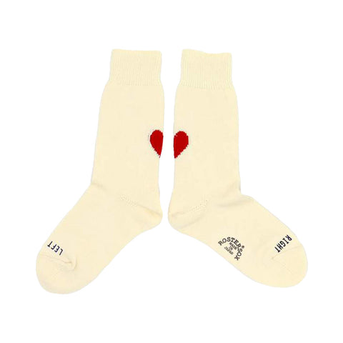 Roster Sox Heart by X Socks 2023, White