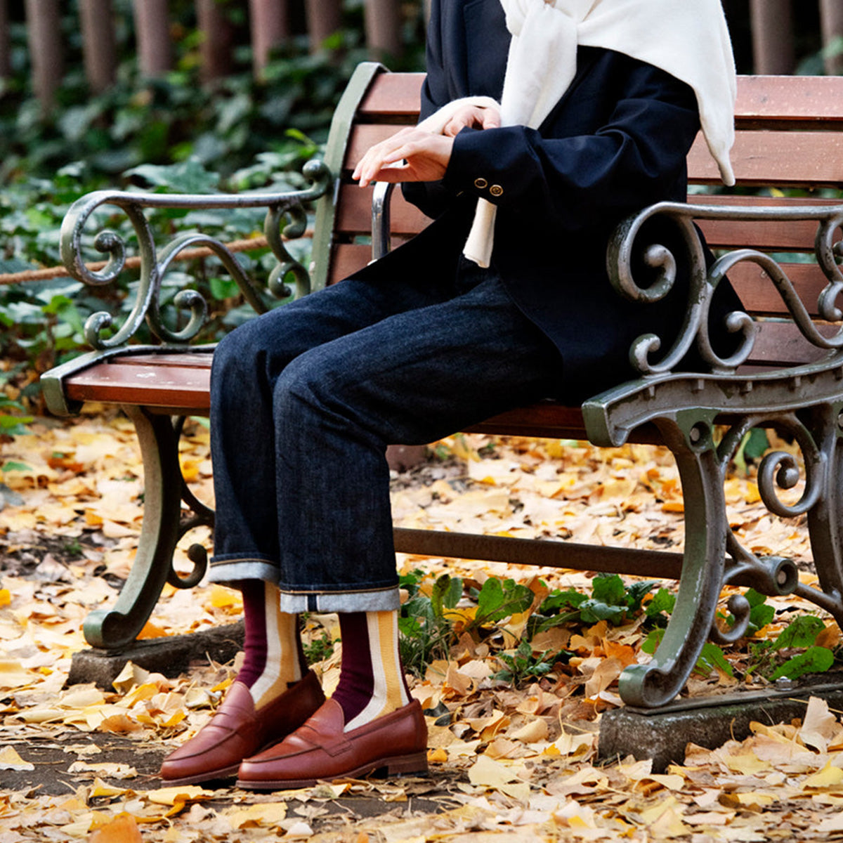 Schoolboy Socks, Bordeaux