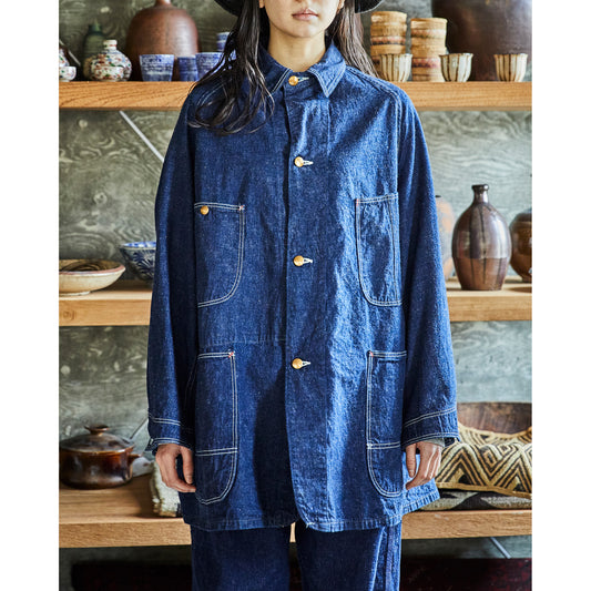 Women's Loose Fit Denim Coverall