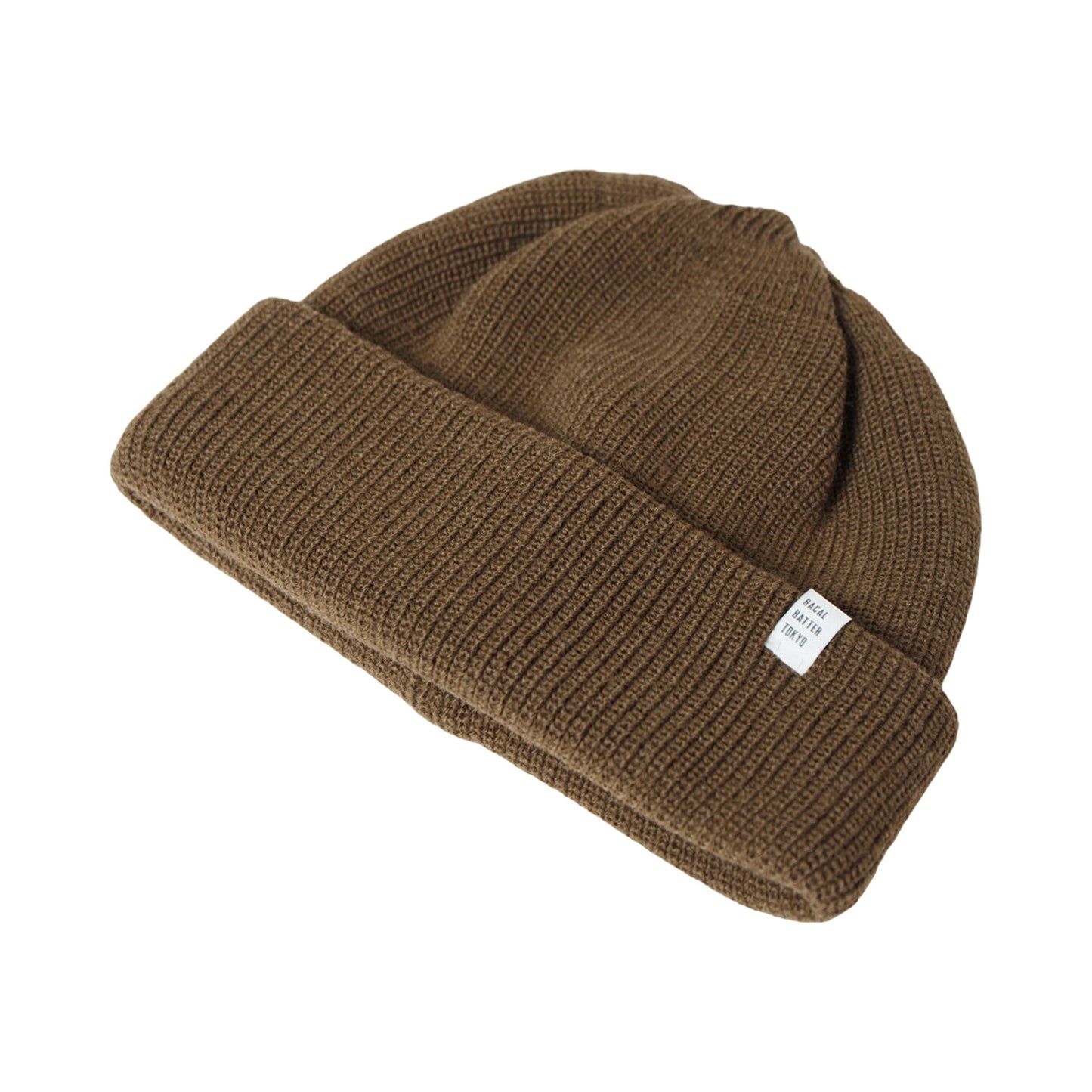 Two-Way Knit Beanie, Olive