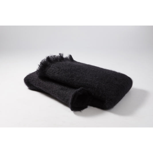 Mohair Foulard, Black