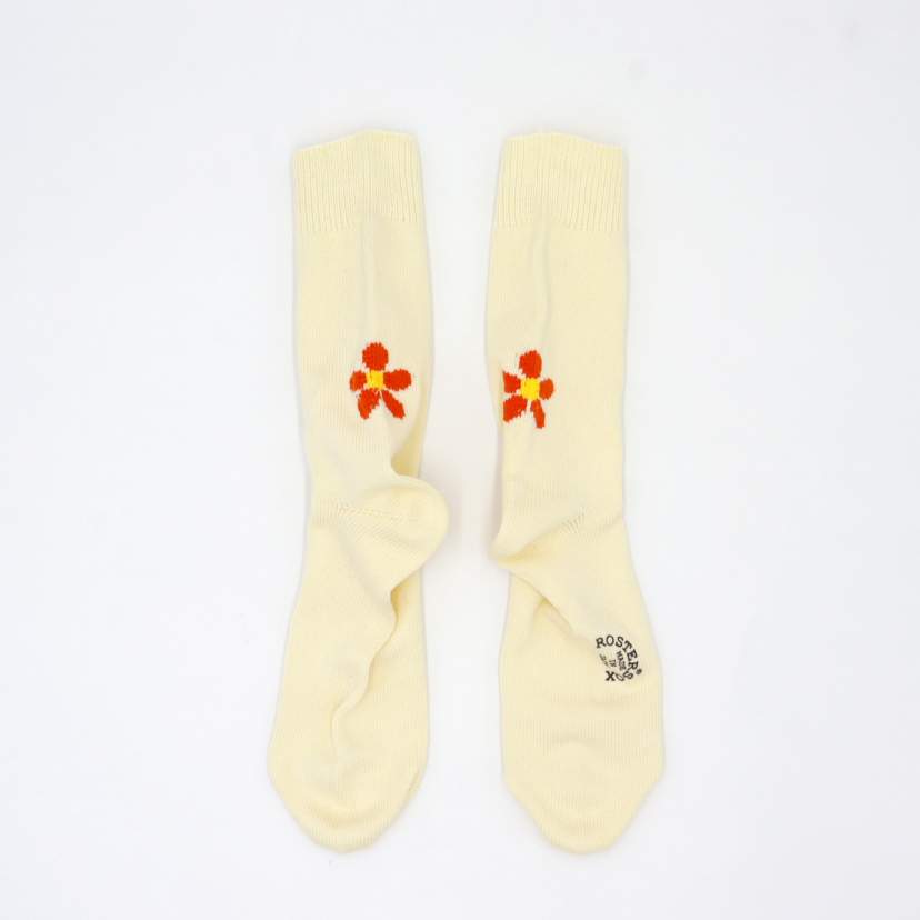 DE LA by X Socks, White