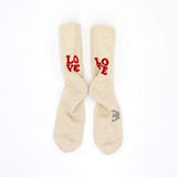 Roster Sox Love Socks, Beige
