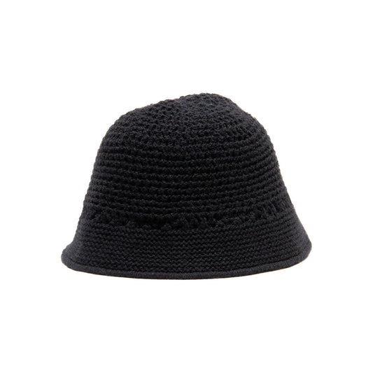 Wool Knit Hat, Black