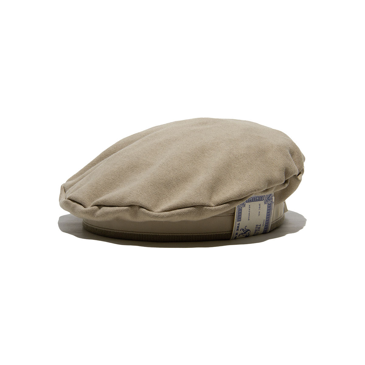 Sweat Disk Beret, Beige