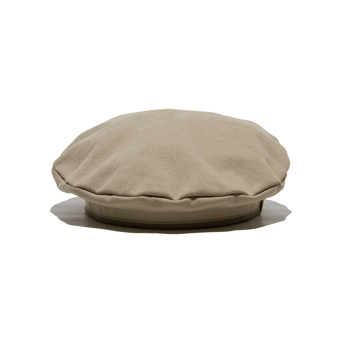 Sweat Disk Beret, Beige