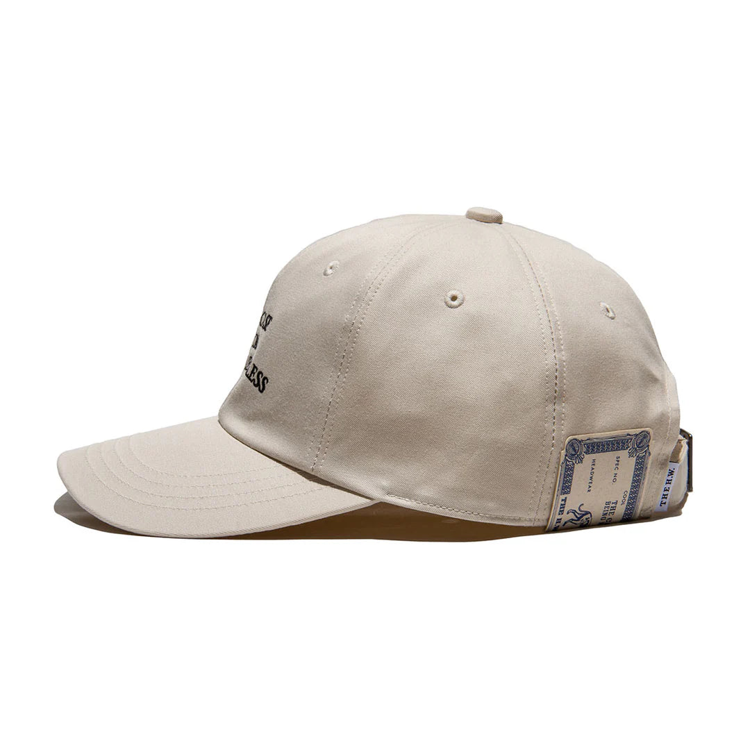 Distortion Wash Union Cap, Beige