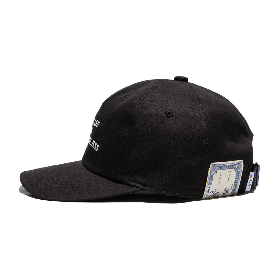 Distortion Wash Union Cap, Black