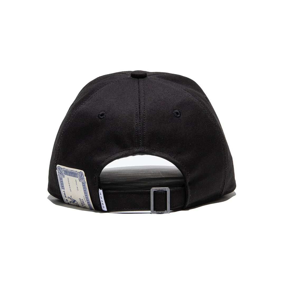 Distortion Wash Union Cap, Black