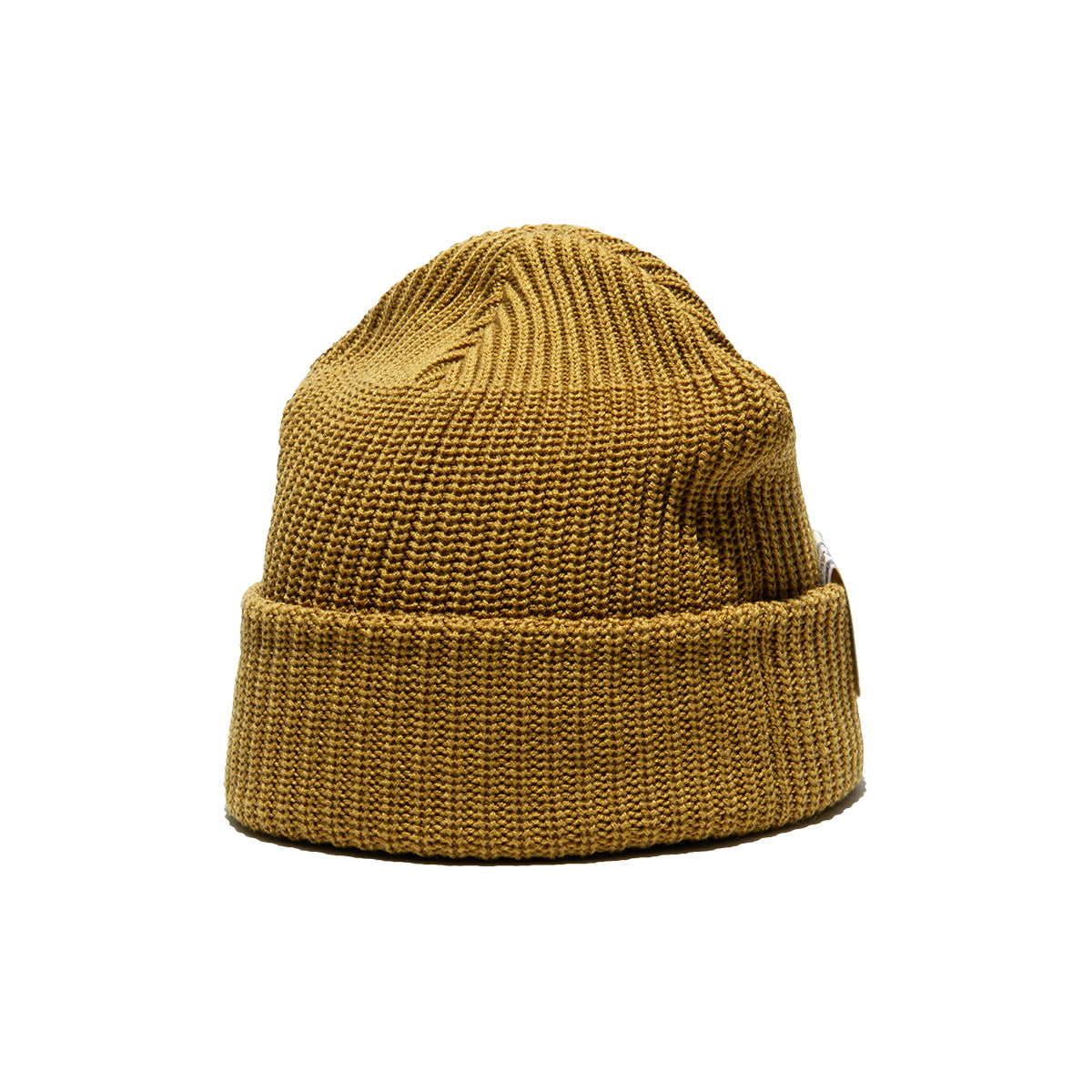 Wool Acryl Dog Watch Cap, Gold