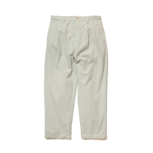 10oz Canvas Two Tuck Trousers, Matcha